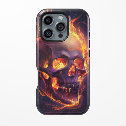 Flaming Skull