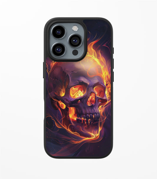 Flaming Skull
