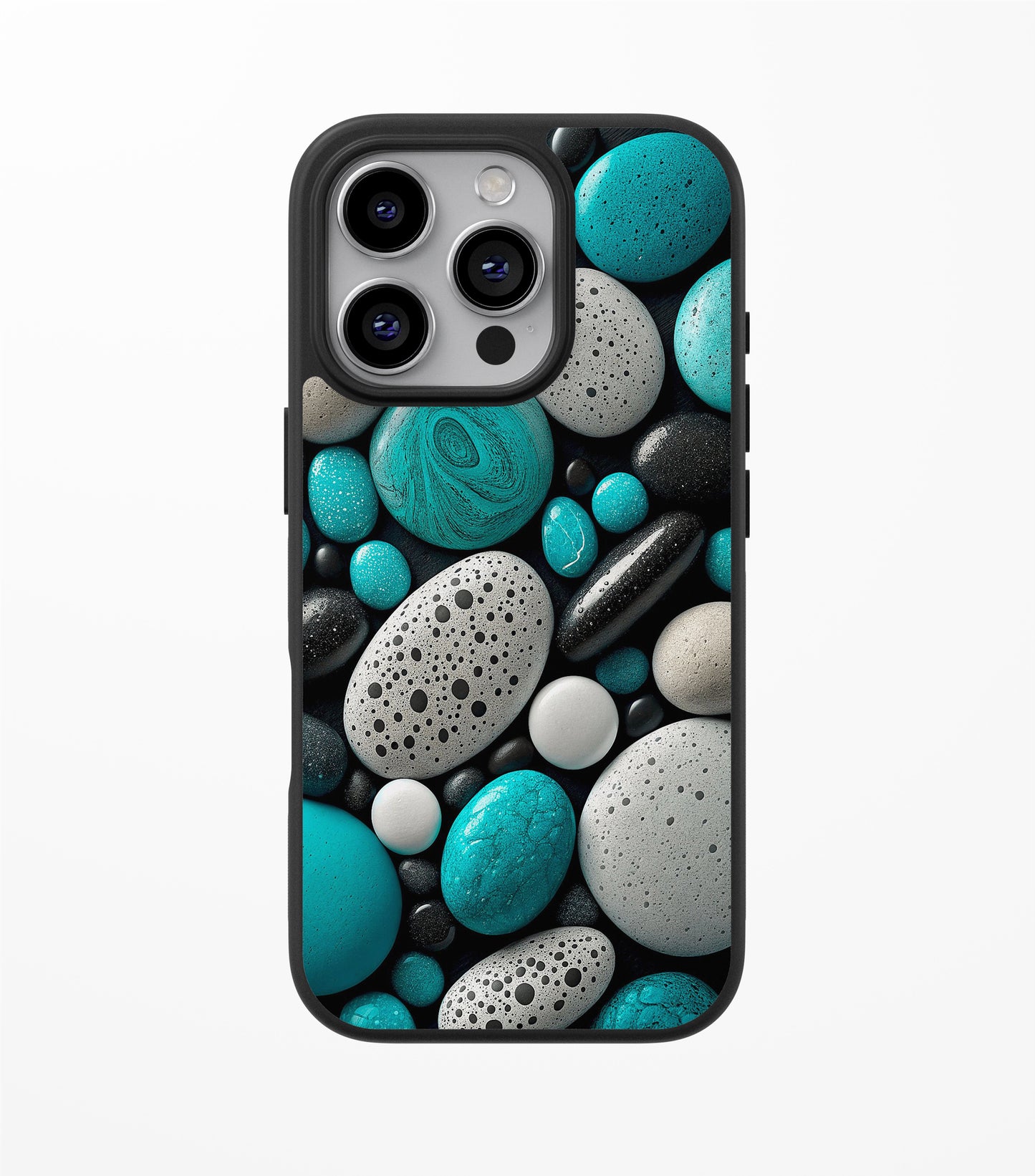teal pebbles