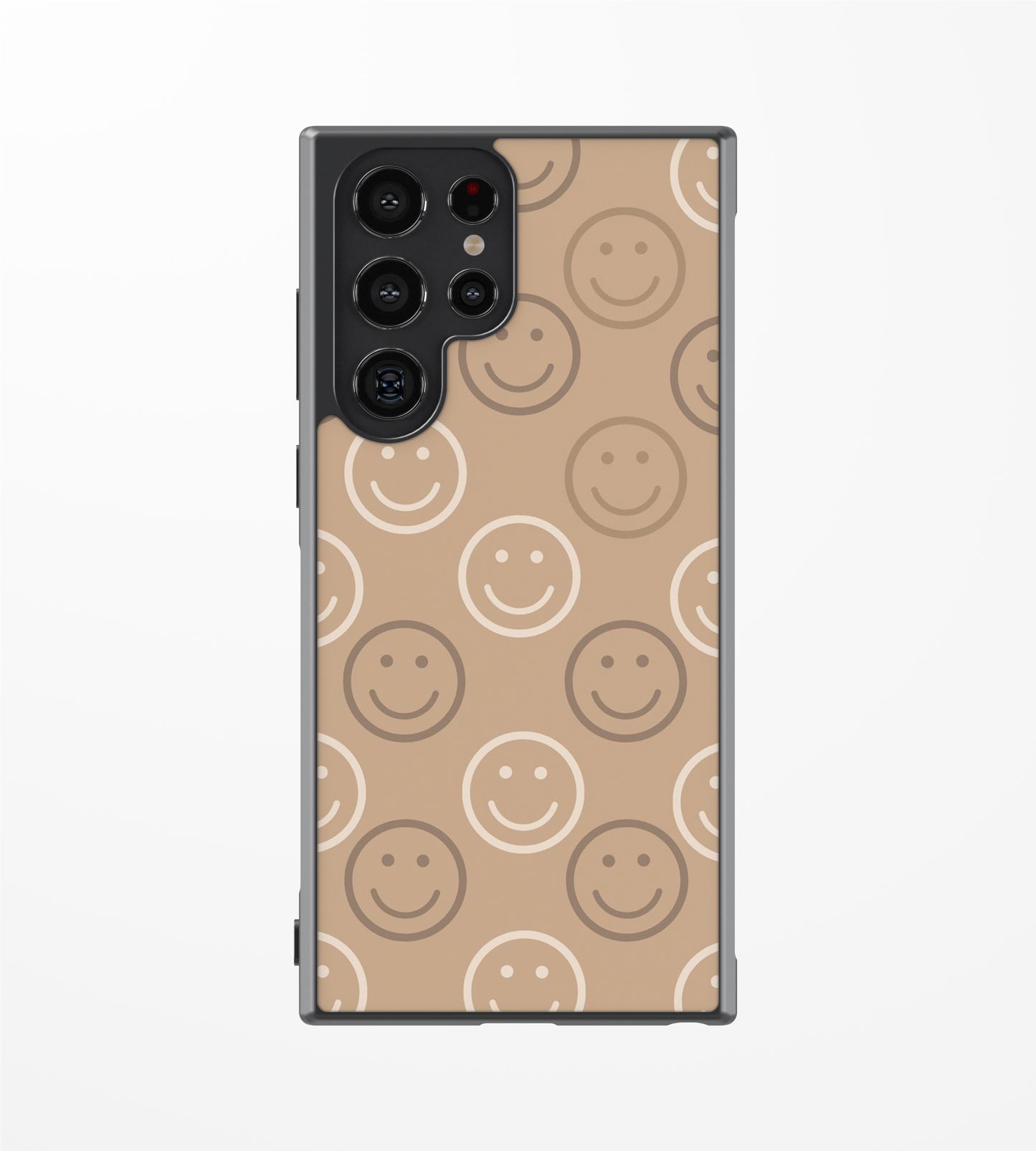 brown smiley